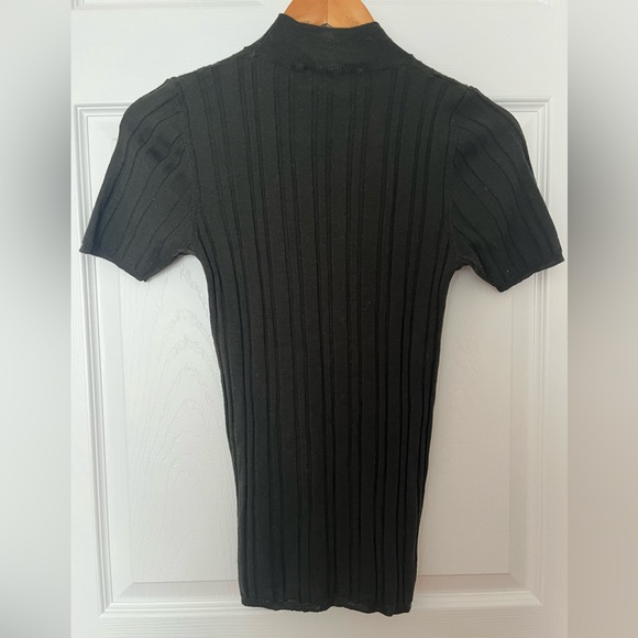 Prada Green Ribbed Wool Shirt - Picture 6 of 6